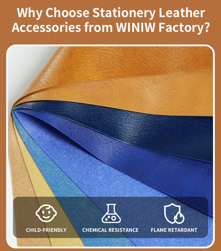 Stationery Polyurethane Leather