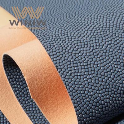 Ткань PU искусственной кожи Китая изготовленная на заказ для баскетбола
