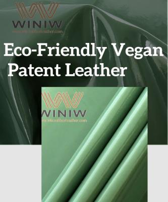 Китай Ведущим Поставщиком Eco-Friendly Vegan Patent Leather