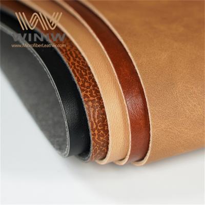Маслостойкий виниловый ПВХ-материал из искусственной кожи для этикеток сумок
        