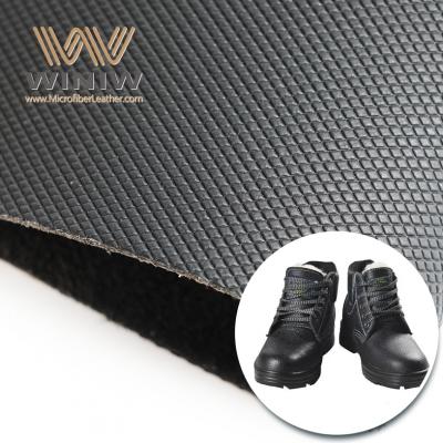 рабочая обувь ткани ПУ микро- волокна 2мм верхний кожаный материал