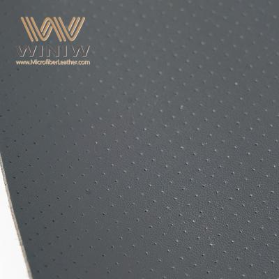 Китай Ведущим Поставщиком 0.6mm Micro Fiber Leather Artificial PU Fabric For Car Interior