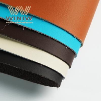 0.6mm Microfiber Vegan Auto Interiors Leather Material
