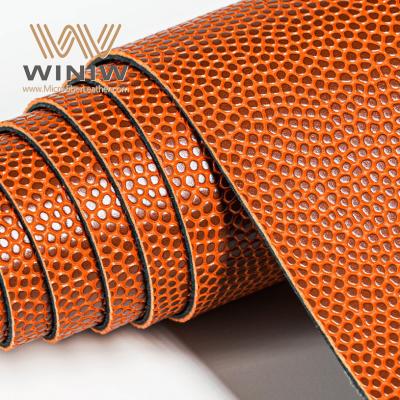 Эластичная веганская кожа для баскетбольных мячей из искусственной кожи